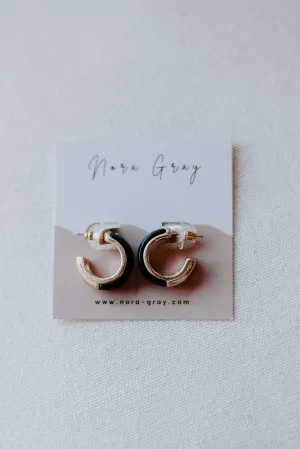 Worn Gold Chunky Hoops