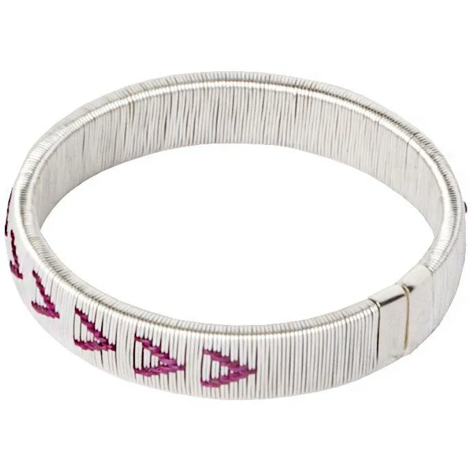 Woven Palm Bracelets (Silver)